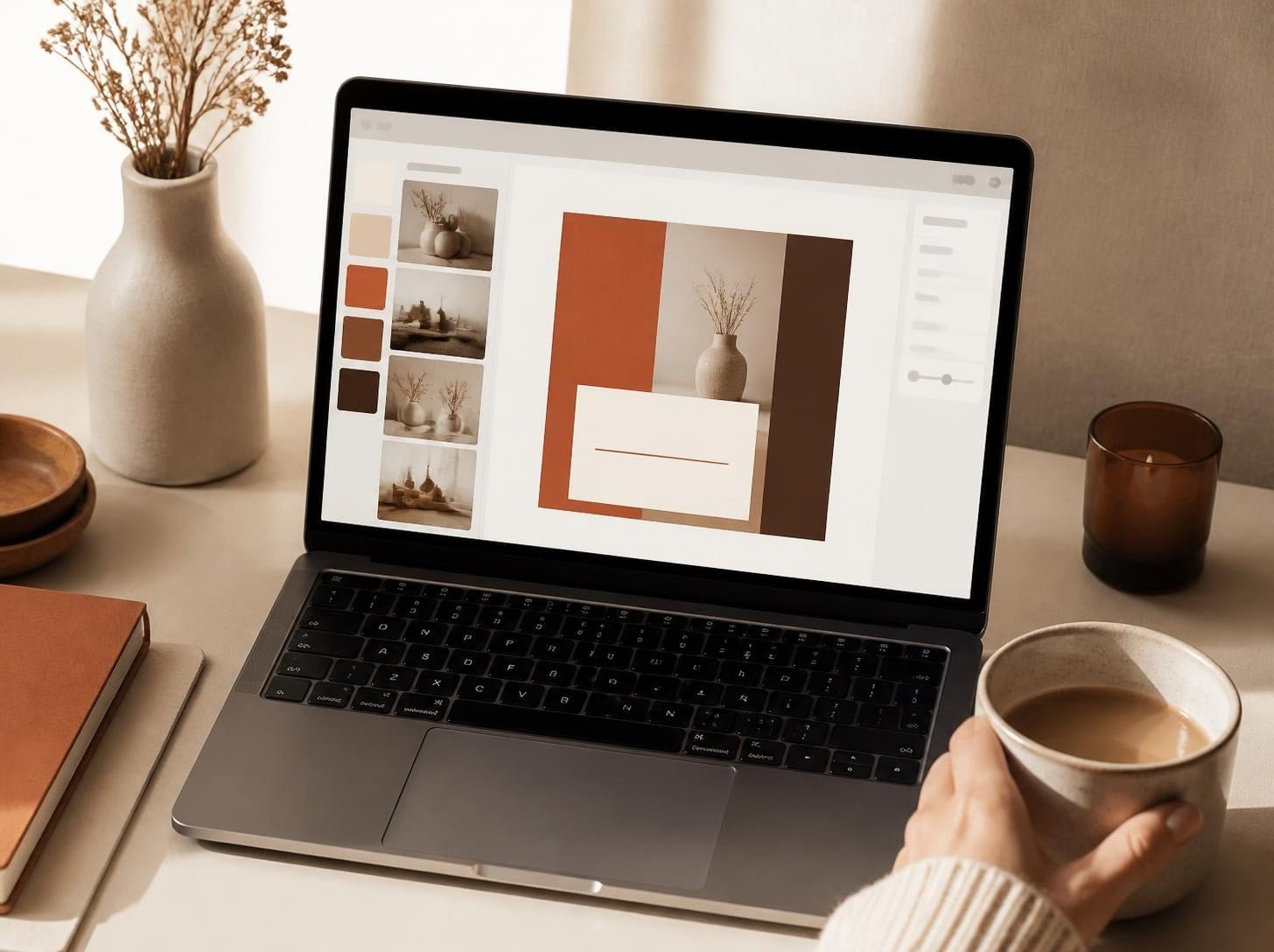 Editas las plantillas en Canva