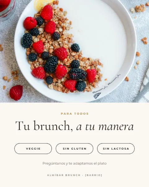 Plantilla del kit de Restaurantes: opciones para todos