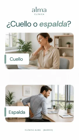Story de Instagram de ejemplo para clinicas
