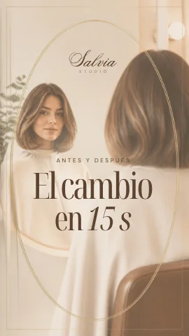 Portada de reel de ejemplo para estetica