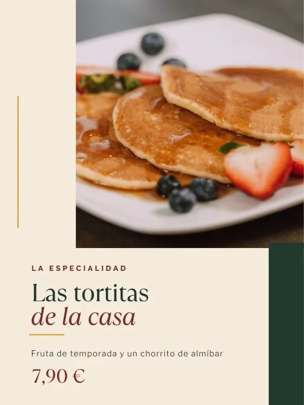 Post de Instagram de ejemplo para restaurantes